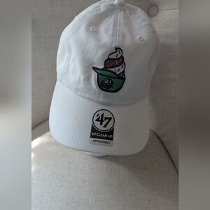 White '47 Clean Up Adjustable Cap